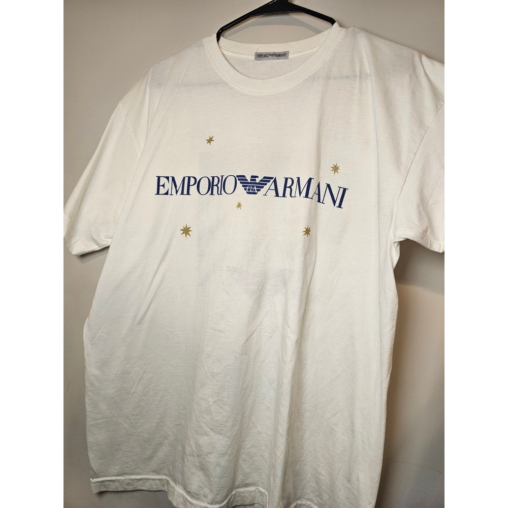 single stitch Emporio Armani Phoenix House Home for the Holidays T-Shirt Large